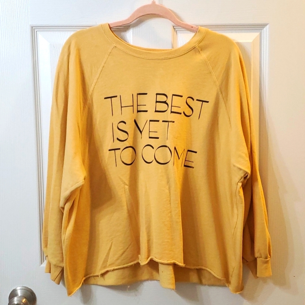 Terra and Sky plus Graffic Sweatshirt 0X